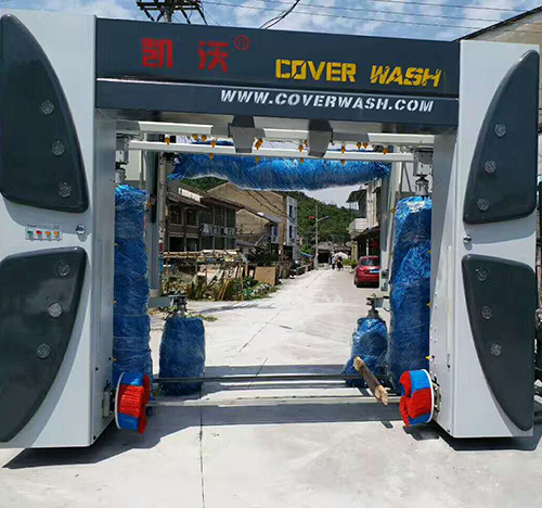 7刷龍門洗車機發(fā)往廣西玉林