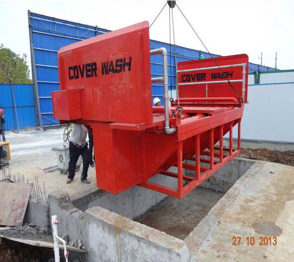 廣西柳州全自動高壓洗車機安裝現場